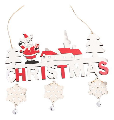 Colgante De Navidad De Madera, Adornos Navideños, Alce