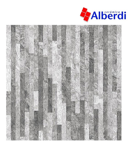 Ceramica Revestimiento Alberdi Pared Liguria Gris 28x45 Cm