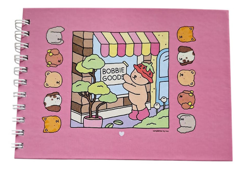 Livro Bobbie Goods Para Colorir 50 Folhas Capa Dura Sortido