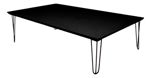 Mesa Centro 90x54cm Retangular Hairpin