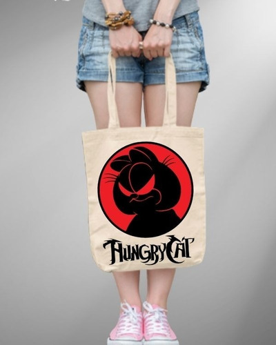 Tote Bag- Bolsa De Garfield - Hungry Cat