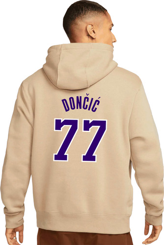 Sudadera Angeles Lakers Doncic 77 Hoodie Unixes Colores Nba