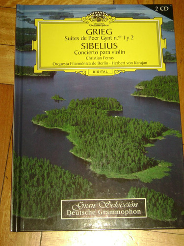 Grieg Suites Peer Gynt. Sibelius Conc Violin. Libro + 2 Cd 