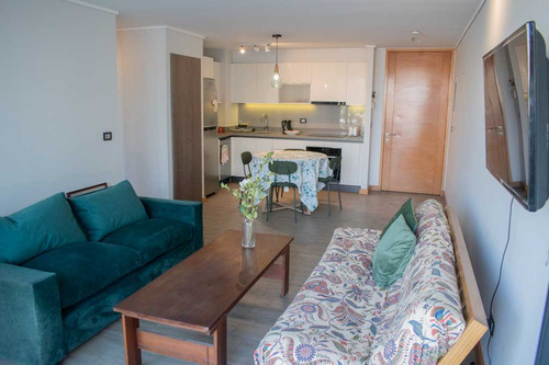 Arriendo Depto Amoblado 2 Habitaciones - Pedro Torres (5254)