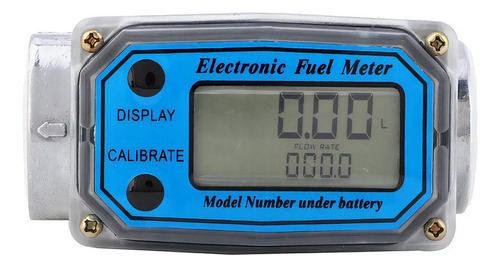 Medidor Digital Fluxo Água Diesel Produto Químicos Líquidos 