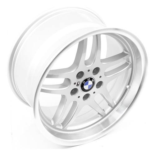 Rodas 18 Bmw M5 E34 - 5x120 Série 5 E39 Style 37 M Parallel Cor Prata