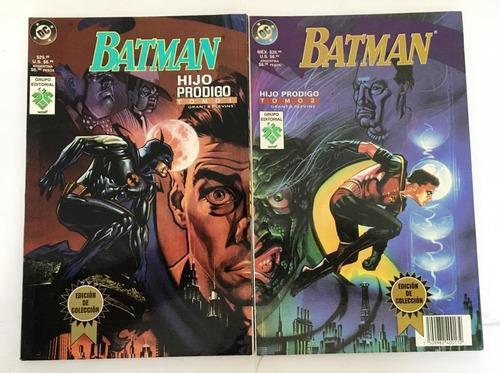 Comic Dc: Batman - Hijo Pródigo, Tomo 1 Y 2. Editorial Vid