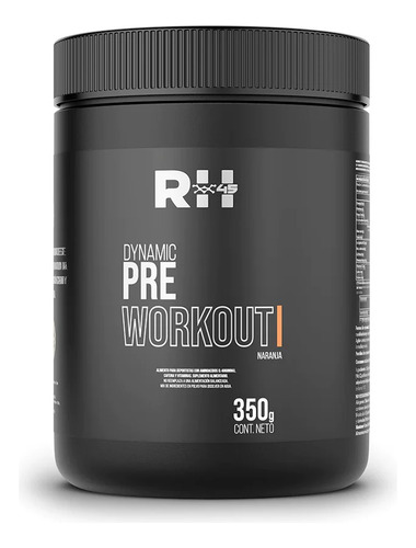 Pre-entreno Dynamic 350gr 30 Servicios Naranja - Rh45