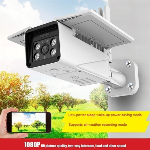 Imagen 4 de 4 de Zc-ipc216 Camara Exterior Con Panel 1080p