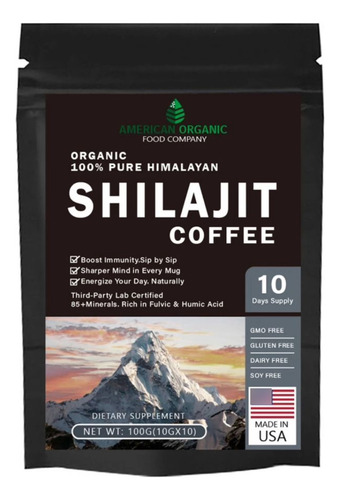 Proteína Energizante Fortificada Súper Desayuno Shilajit Pur Sabor Café