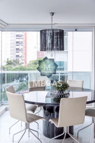 Imagem 4 de 15 de Bellíssimo Apartamento Em Moema - Mobiliado - Mb8012