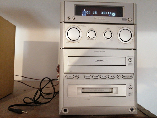 Equipo De Audio Panasonic Minidisc, Cd, Casette, Radio