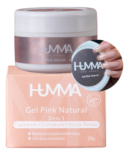 Gel Pink Natural 28g - Humma