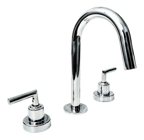 Imagen 2 de 10 de Griferia Lavatorio Bidet Ducha Aqualaf Aukan Lever Ceramico*