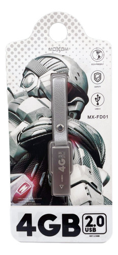 Pendrive Moxom 4gb 2.0usb