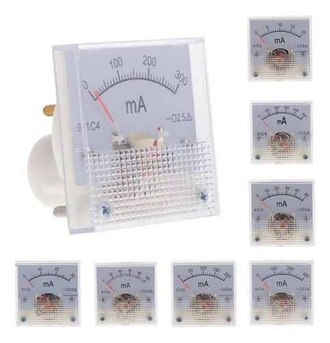 3 Medidor De Amperios Digital Para Panel 0-20 Ma 3 Piezas