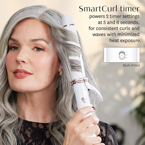 T3 Curlwrap Rizador Giratorio Automático De 1,25 Con...