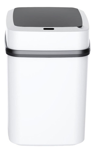 Cubo De Basura Automático De Gran Botón De Inducción 13l