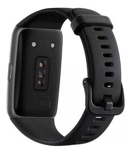 Huawei Series 6 Band 6 Sport 1.47" caja de polímero dark gray, malla graphite black de silicona FRA-B19