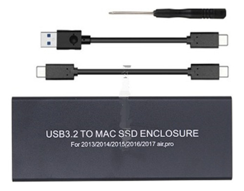 Case Enclosure Disco Ssd Apple Mac Ssd 12+16 Pin 2013-2017