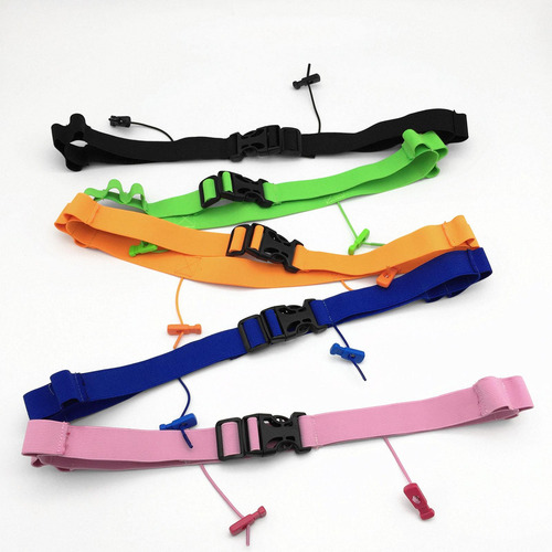2 Cinturón Con Número Para Ciclismo, Triatlón, Para Rosa