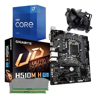 Combo Board H510m Procesador Intel Core I7 11700 Ram 32gb Pc