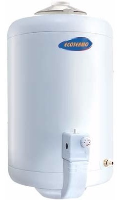 Imagen 1 de 2 de Termotanque A Gas Ecotermo Le 51 Conexion Superior Gas Natur
