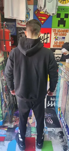 Buzo Canguro Dtf Gorila Kung Fu Luchador Peleador Batalla M4