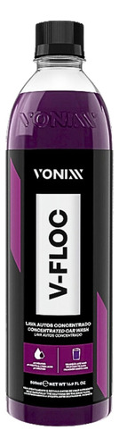 Shampoo Automotivo Neutro Concentrado V-floc 500ml Vonixx