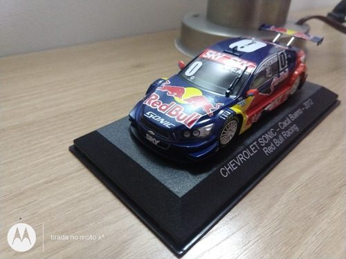 Imagem 2 de 7 de Coleção Miniatura Stock Car Chevrolet Sonic 2012- Cacá Bueno