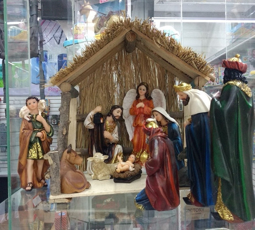 Imagen 2 de 6 de Pesebre Para Nacimientos Madera, Hecho En México