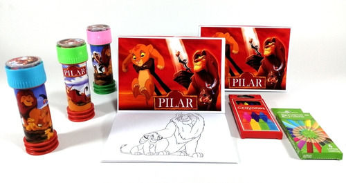 Imagen 3 de 11 de 2 Libritos Para Colorear Personalizados+ 2 Cajas De Crayola