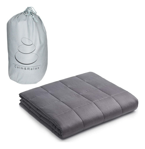 Manta Con Peso 7kg 1 Plaza Manta Sensorial Anti Estrés