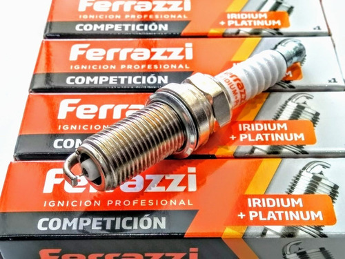 Bujía Iridium + Platino Ferrazzi Motos Lambreta Triciclo 