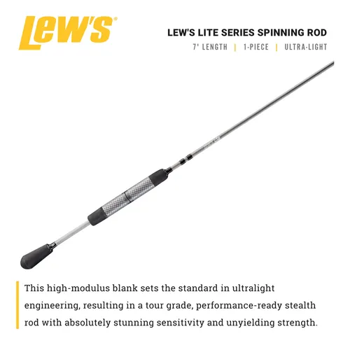 Caa De Pescar Lew S Lite Series Spinning De 1 Pieza En Graf