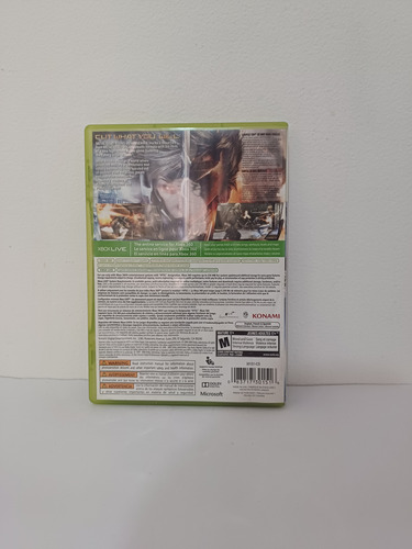 Metal Gear Rising Revengeance Xbox 360 Original Completo (Usado)