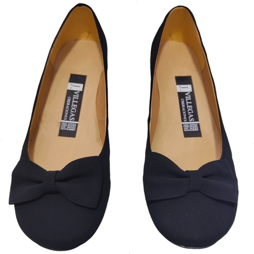 Imagen 8 de 8 de Zapato Calzado Moño Empeine Amplios Anchos Y Suave Jazmin