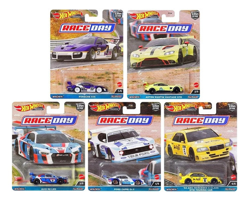 Hot Wheels Race Day Serie De 5 Coches