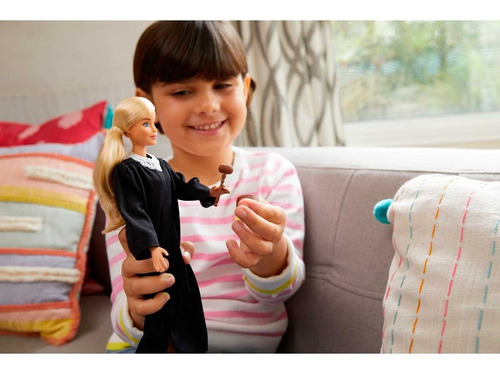 Barbie Muñeca Quiero Ser Juez Jueza Con Accesorios