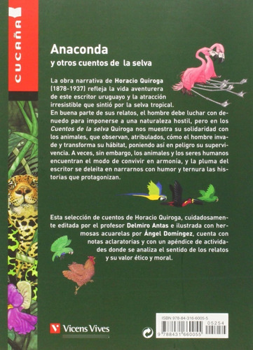 Imagen 2 de 5 de Anaconda Y Otros Cuentos / Horacio Quiroga