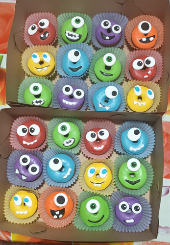 Mini Donas, Donuts Horneadas Temáticas