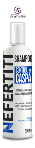 Nefertiti, Shampoo Control De Caspa 2 En 1 Libre De Sal