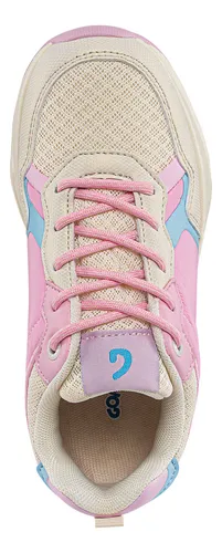 Tenis Landa Beige Para Niña Los Gomosos