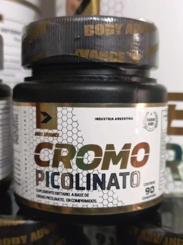 Imagen 6 de 7 de Picolinato De Cromo Body Advance