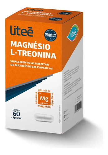 Magnésio L-treonina Litee 60caps