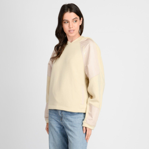 Polerón Lifestyle Mujer Spyder Hoodie Beige