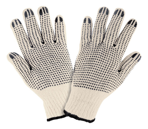 Guantes De Algodón Con Puntos De Pvc Pre