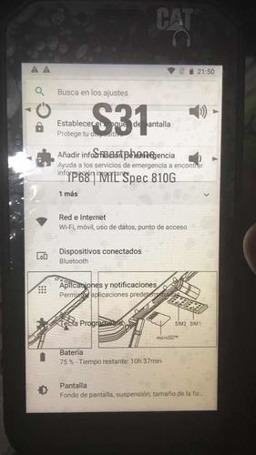 Celular Caterpillar S31