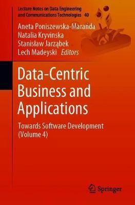 Libro Data-centric Business And Applications : Towards So...