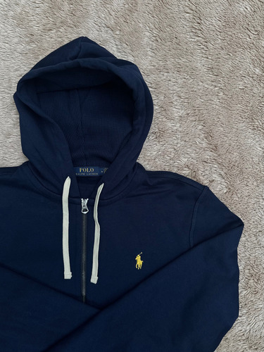 Sudadera De Cierre Completo Fleece Polo Ralph Lauren Talla M (Usado)